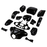 HR3 Black Denim Complete Body Fairing Kit For Harley Ultra Limited FLHTK 14-23